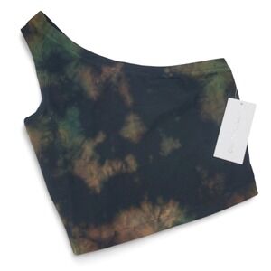 Cotton Citizen Women XS Tie Dye One Shoulder Tank Top USA Y2K Festival NWT